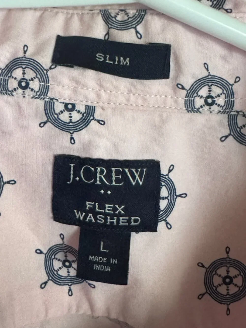 J.Crew men’s short sleeve collared button-down shirt NWOT (A3)